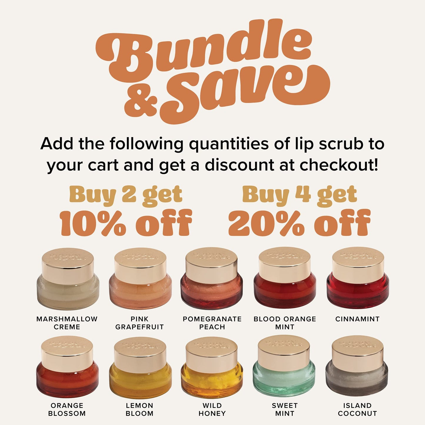 Poppy & Pout Natural Lip Scrub, Moisturizing Sugar Scrub for Dry Lips, Lip Scrubber Exfoliator with Essential Oils Smooths and Hydrates Lips, In Beauty and Personal Care Poppy & Pout