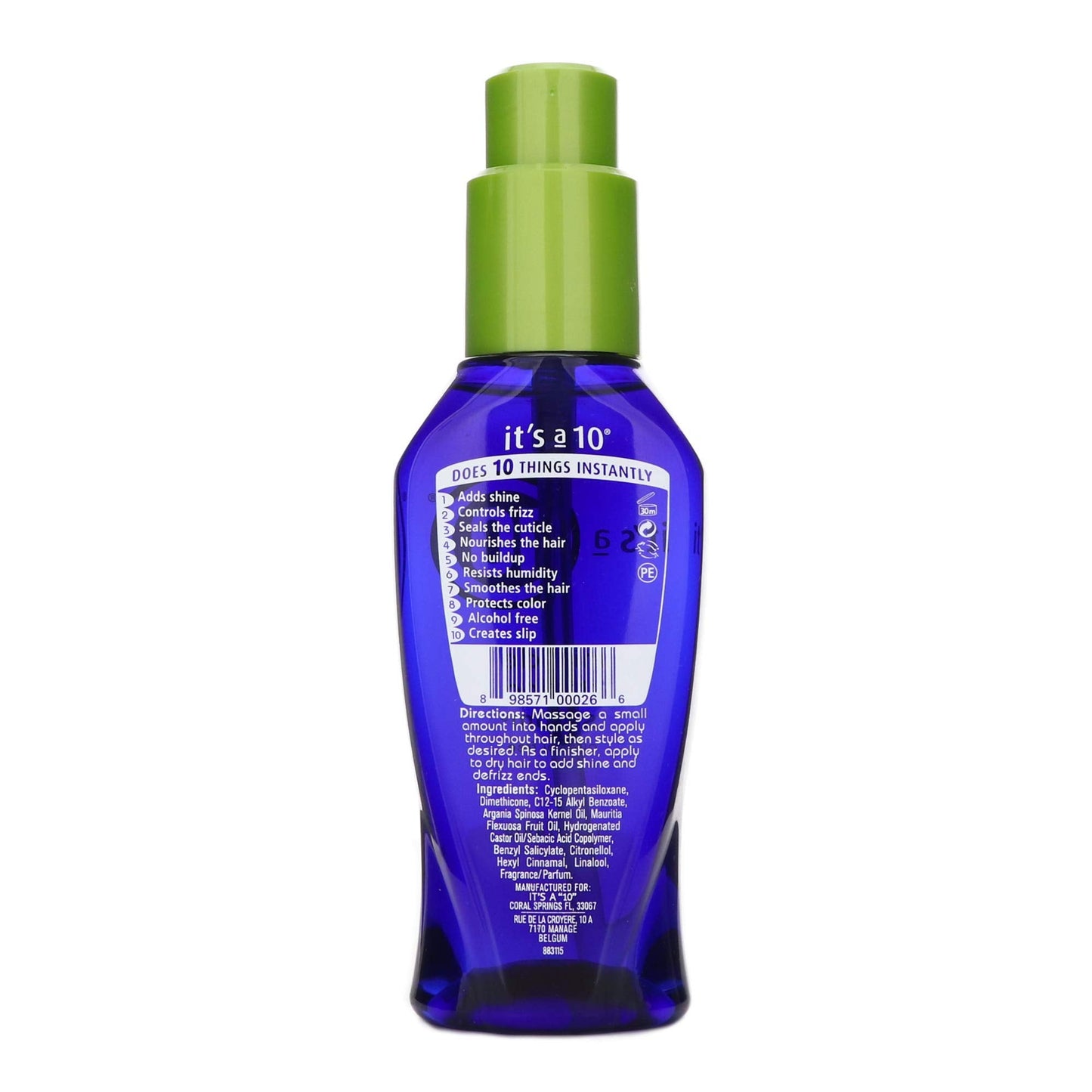 Miracle Styling Serum by Its A 10 for Unisex - 4 oz Serum Beauty & Personal Care It's a 10 Haircare