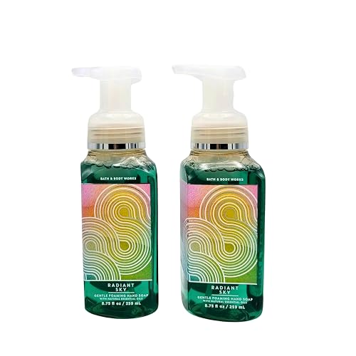 Bath & Body Works Foaming Hand Soap, Set of 2, 8.75oz Each (Radiant Sky) Beauty & Personal Care Bath & Body Works