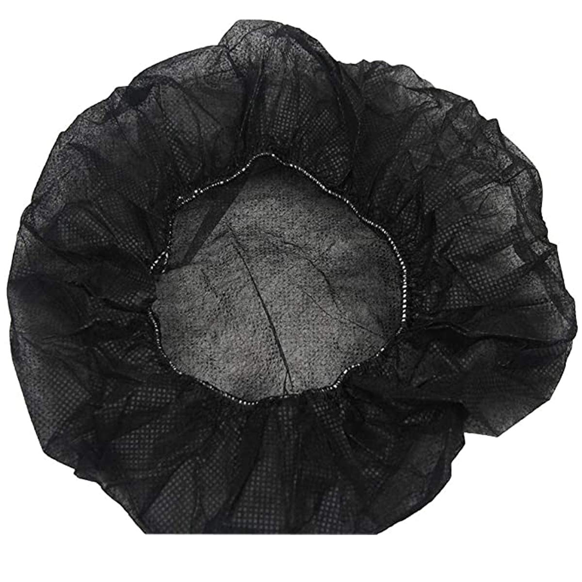 Tvoip 100Pcs 19" Disposable Cap Hair Net Cap Hair Hat Anti Dust Net Bouffant Cap Non-Woven Head Cover Hat Elastic Cleaning Hair Protect Hat Cap Beauty and Personal Care Tvoip