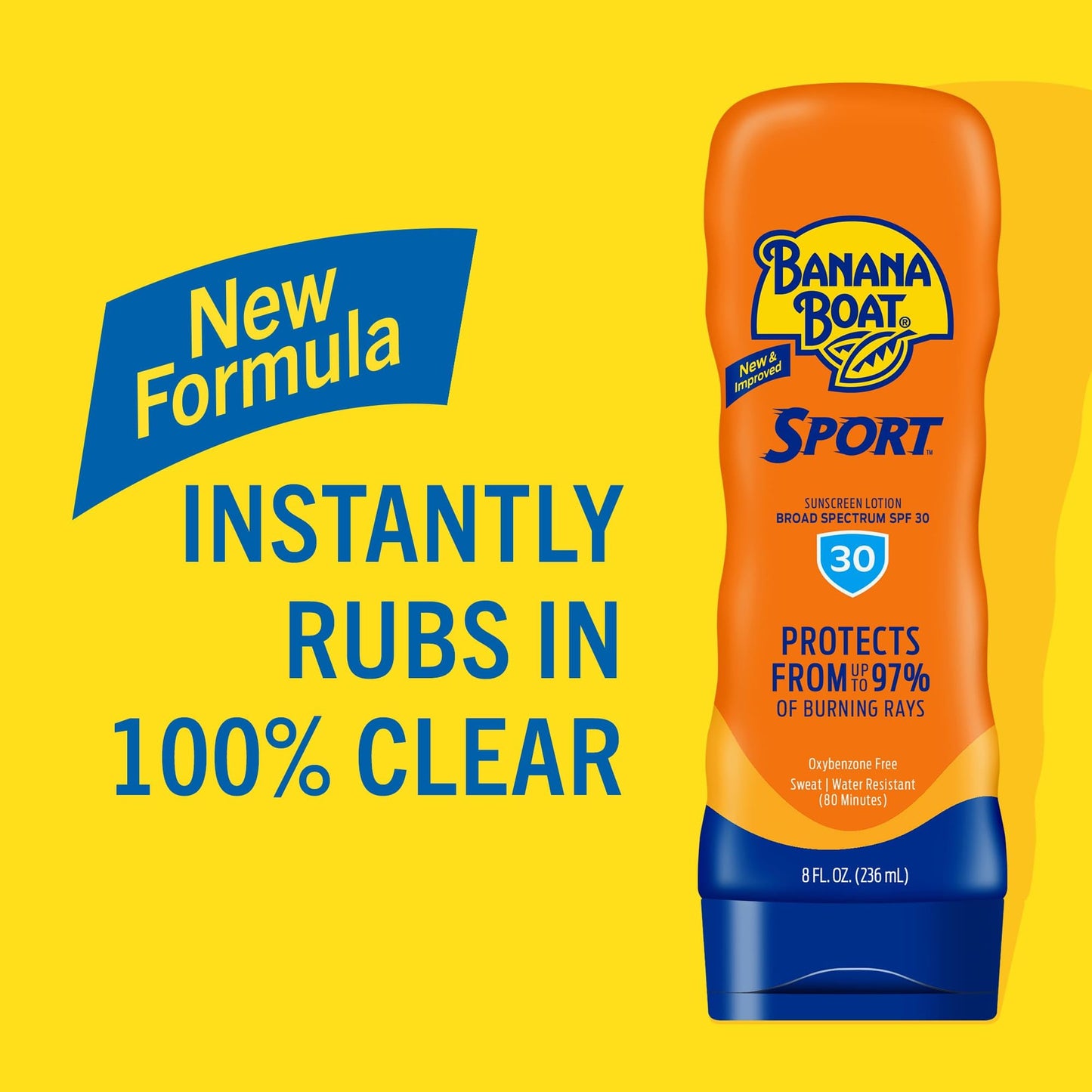 Banana Boat Sport Ultra Lotion Sunscreen Broad Spectrum, SPF 30, 8oz each, Twin Pack Beauty & Personal Care Banana Boat