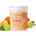 NATURE WELL Vitamin C Brightening Moisturizer Cream - Hydrating Face & Body Lotion with Coconut Oil, Helps Improve Uneven Skin Tone & Dark Spots Beauty & Personal Care NATURE WELL