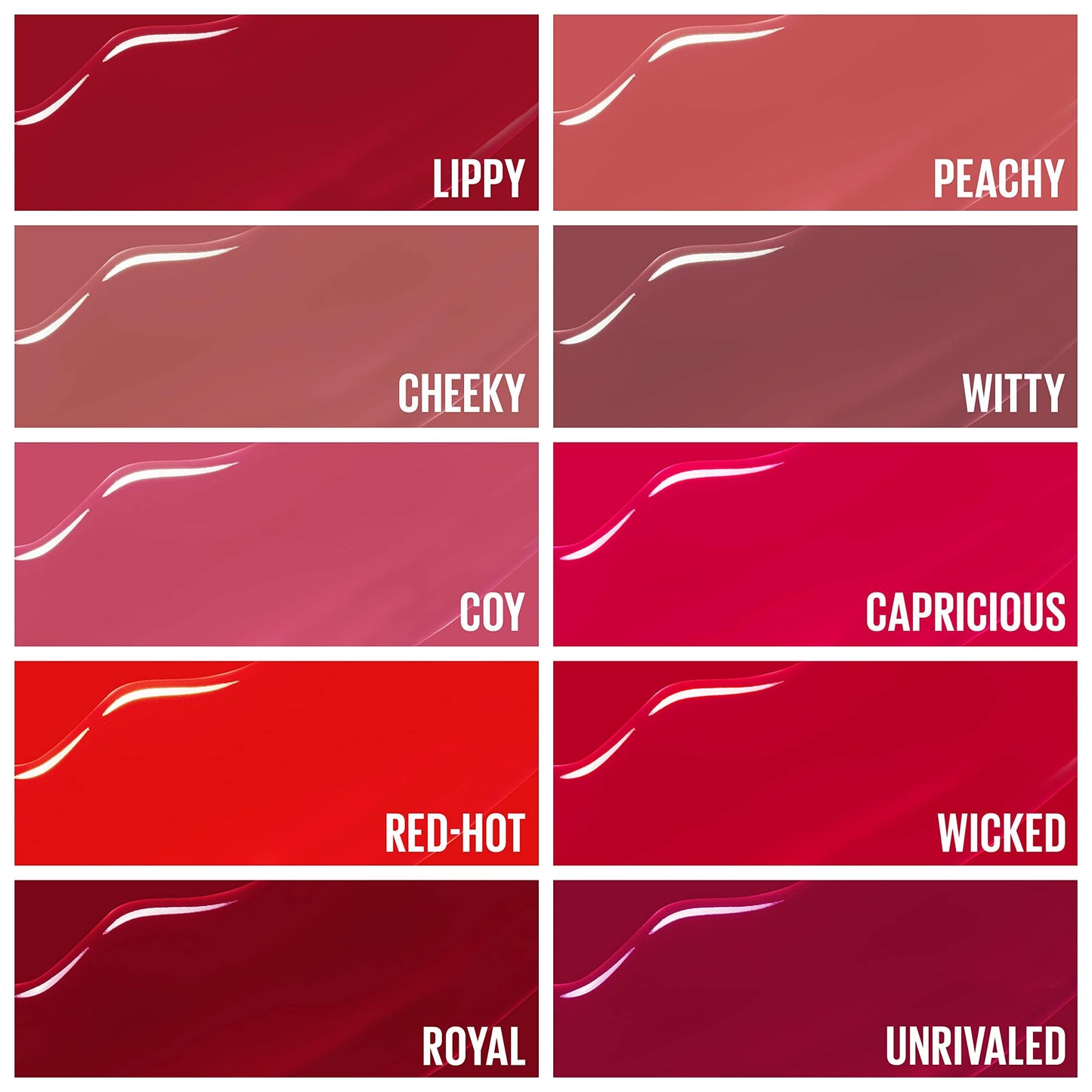 Maybelline Super Stay Vinyl Ink Longwear No-Budge Liquid Lipcolor Makeup, Highly Pigmented Color and Instant Shine, Lippy, Cranberry Red Lipstick, Beauty & Personal Care MAYBELLINE