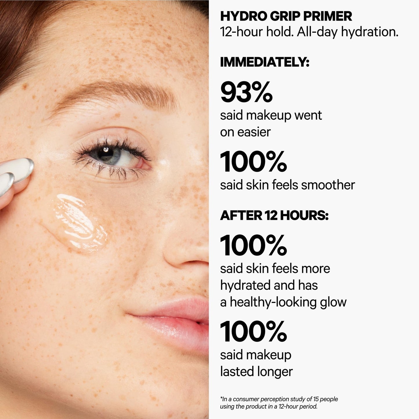 Milk Makeup Hydro Grip Primer with Hyaluronic Acid + Niacinamide - Hydrating Face Primer Grips Makeup for Up to 12 Hours - Silicone-Free, Lightweight Beauty & Personal Care Milk Makeup