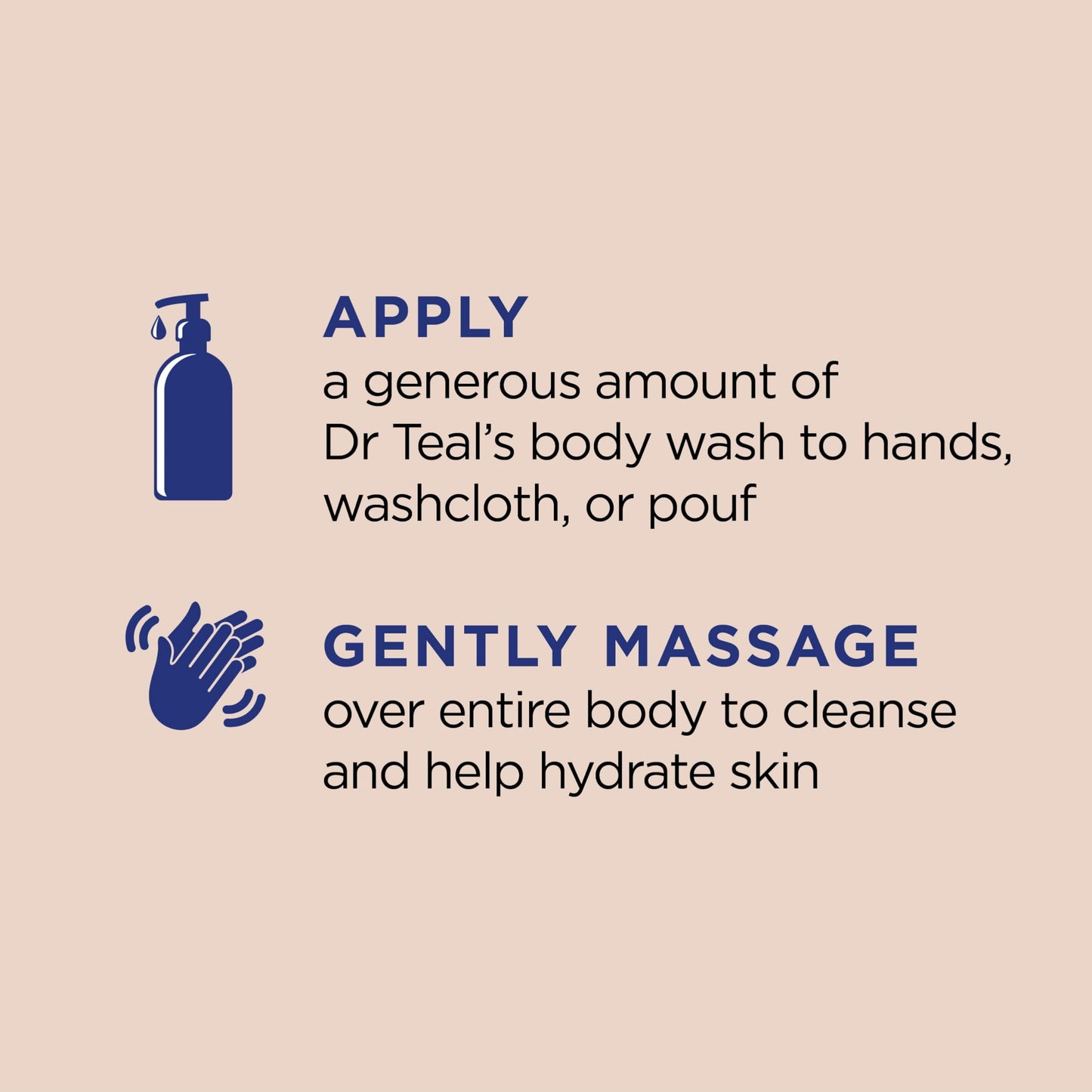 Dr Teal's Body Wash with Pure Epsom Salt, with Shea Butter & Almond Oil, 24 fl oz (Pack of 4) Beauty & Personal Care Dr Teal's