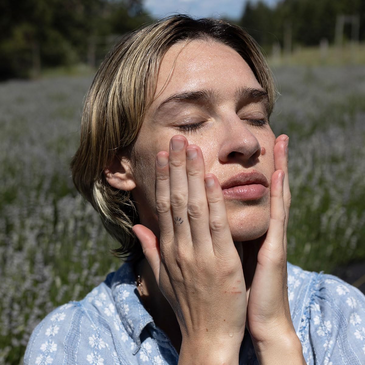 evanhealy Lavender HydroSoul - Copper Distilled Hydrosol - Calms Redness, Soothes Irritated Reactive Skin - Organic Lavender Facial Tonic - Calming Beauty and Personal Care evanhealy