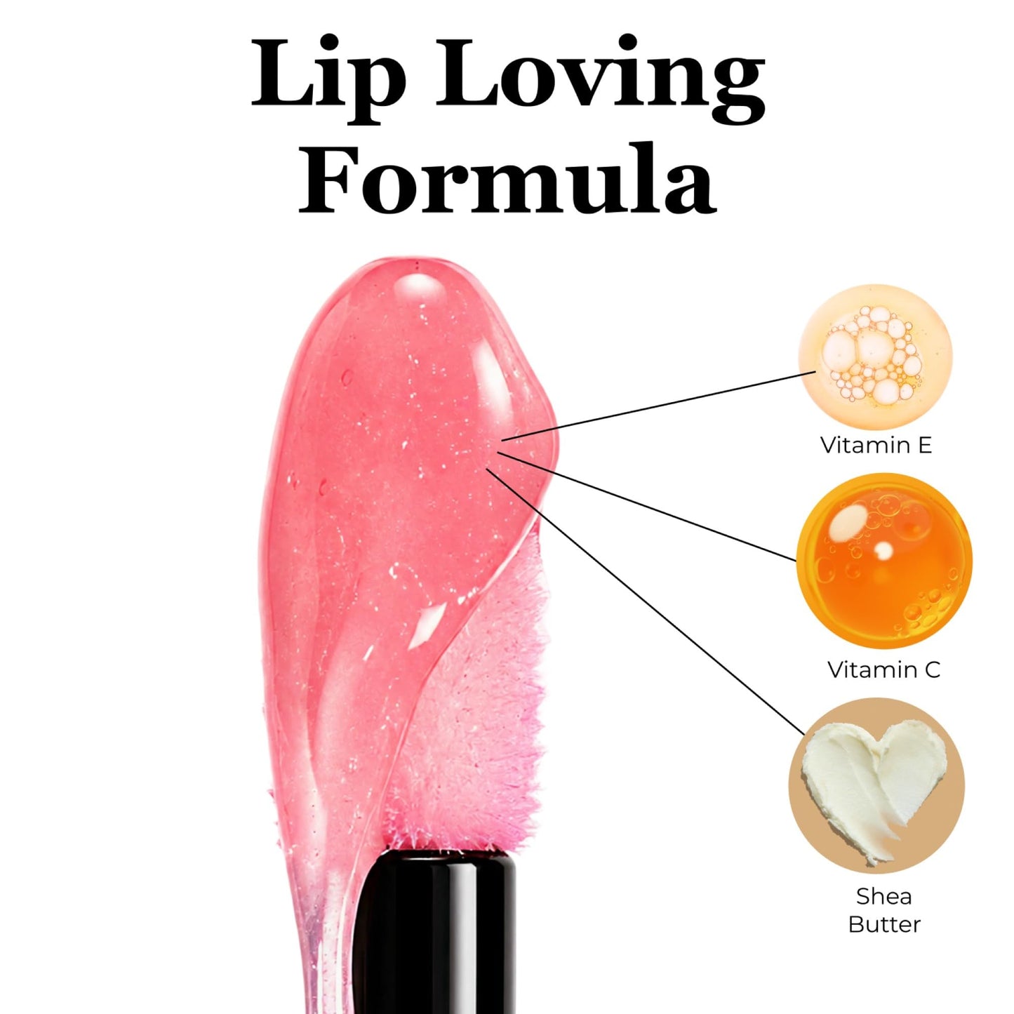 LUMINESS Hot Kiss Lip Plumper Gloss | Hydrating, Volumizing Lip Oil - Lip Gloss with Shea Butter & Vitamin E, Lip Stain, Lip Moisturizer, Long-Lasting Beauty & Personal Care LUMINESS