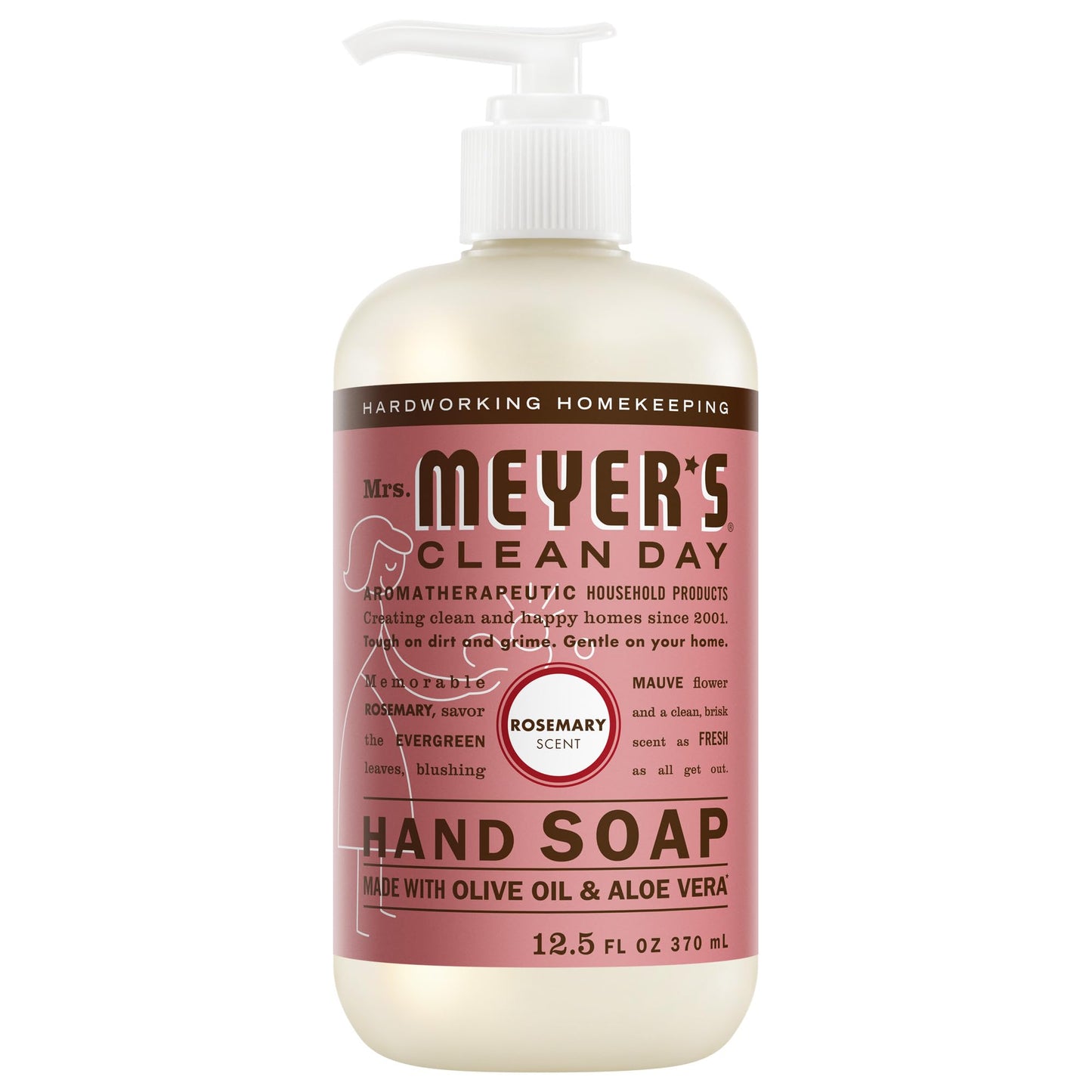 MRS. MEYER'S CLEAN DAY Hand Soap, Rosemary Scent, 12.5 Fl Oz Bottle Beauty & Personal Care Mrs. MEYER'S