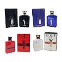 Holiday Depot Set of 4 Golf Series Colognes - Black, Blue, Red & Club, Fragrance for Men by Secret Plus, 100 ml/Eau De Parfum Natural Spary Beauty & Personal Care Holiday Depot