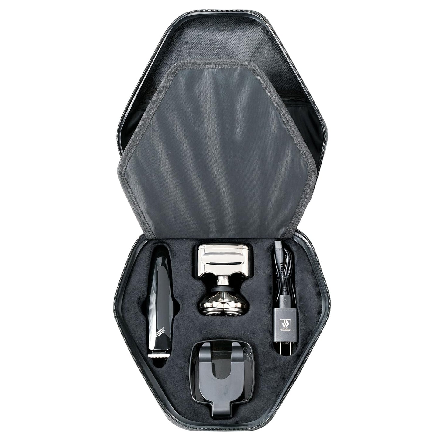Skull Shaver Pitbull Diamond Travel Case - Durable Glossy Case for Shaver Storage - Compact Organizer - Travel-Friendly Design - Great Gift Idea Beauty and Personal Care Skull Shaver