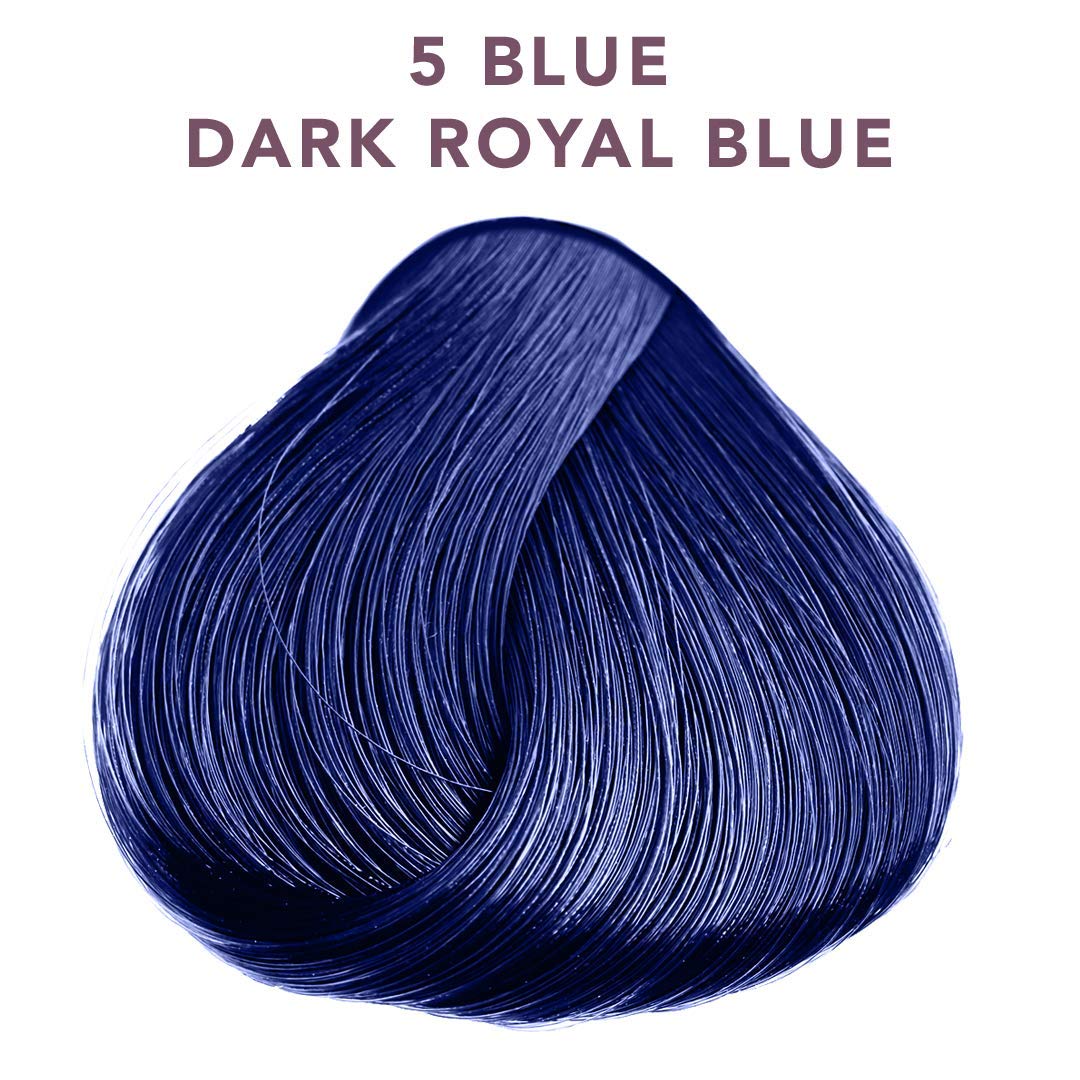 Satin | Bold Dark Royal Blue | Complete Hair Dye | Permanent and Semi-Permanent | Long Lasting | Vegan and Cruelty-Free Beauty & Personal Care Satin