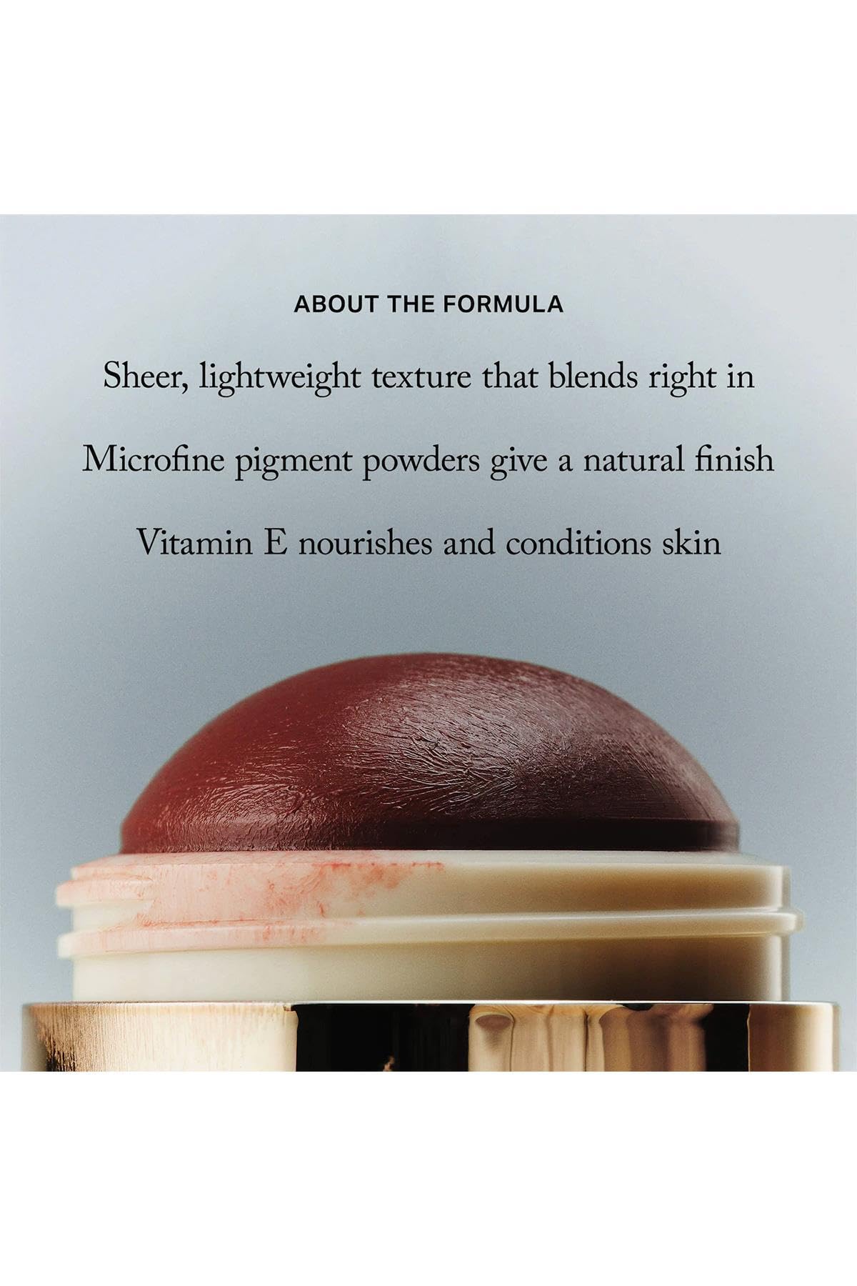 MERIT Flush Balm Cream Blush - Cheeky Cool Pink - Sheer Radiant Multi-Use Stick for Cheeks & Lips, Vegan, Cruelty-Free