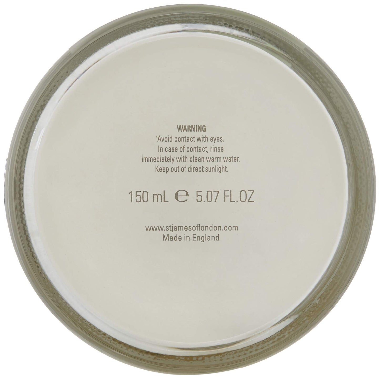 St James of London Cedarwood & Clarysage Shave Cream Jar, 5.07oz Beauty and Personal Care St James of London