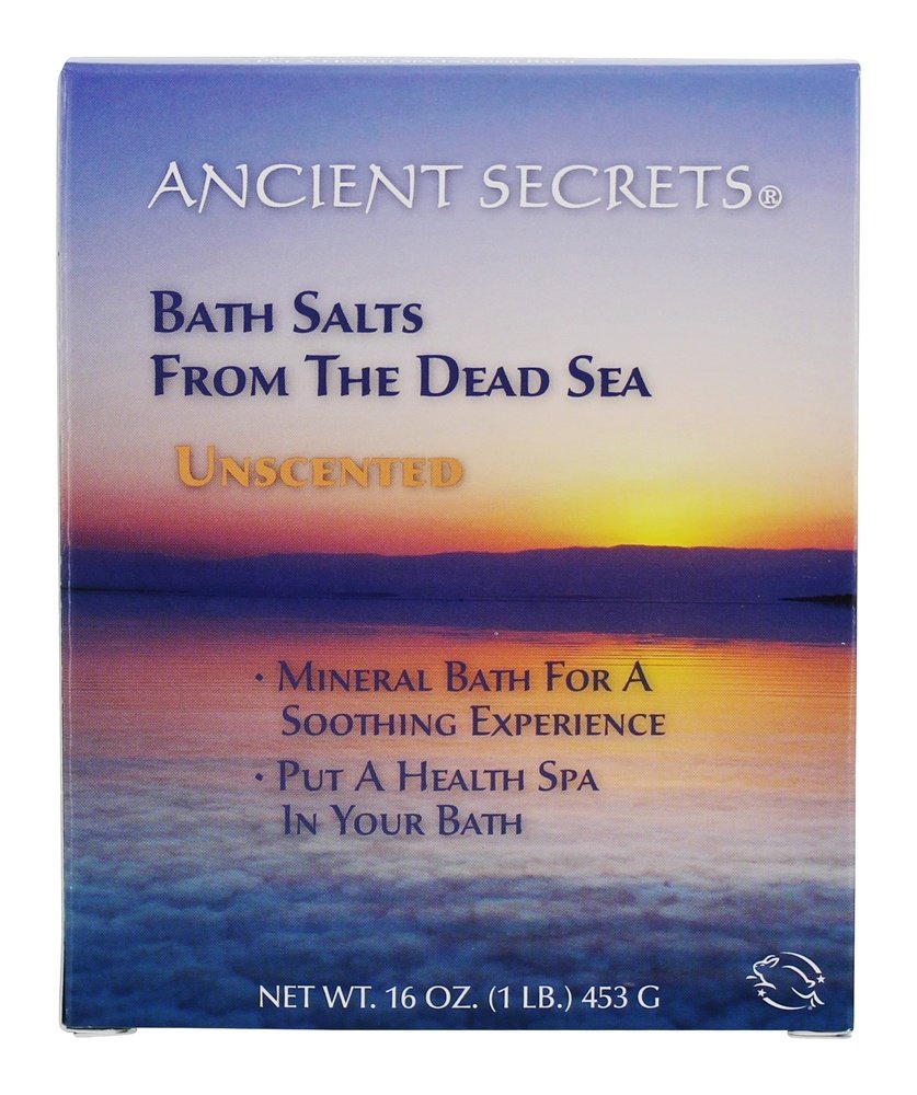 ANCIENT SECRETS Bath Salts from The Dead Sea, Unscented, 16 Ounce Beauty and Personal Care ANCIENT SECRETS