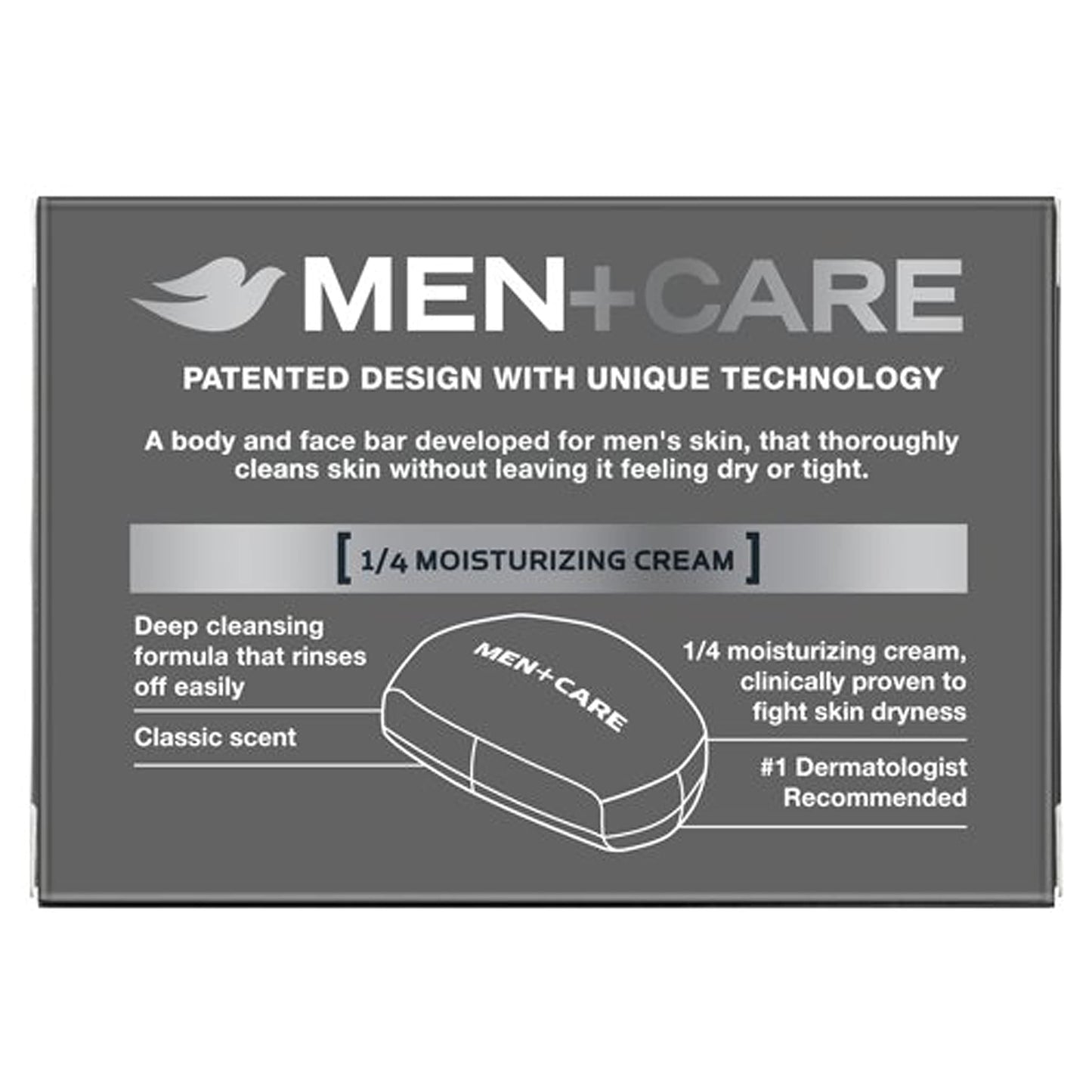 Dove Men+Care Men's Bar Soap More Moisturizing Than Bar Soap Deep Clean Soap Bar that Effectively Washes Away Bacteria, Nourishes Your Skin 3.75 oz 10 Beauty & Personal Care Dove