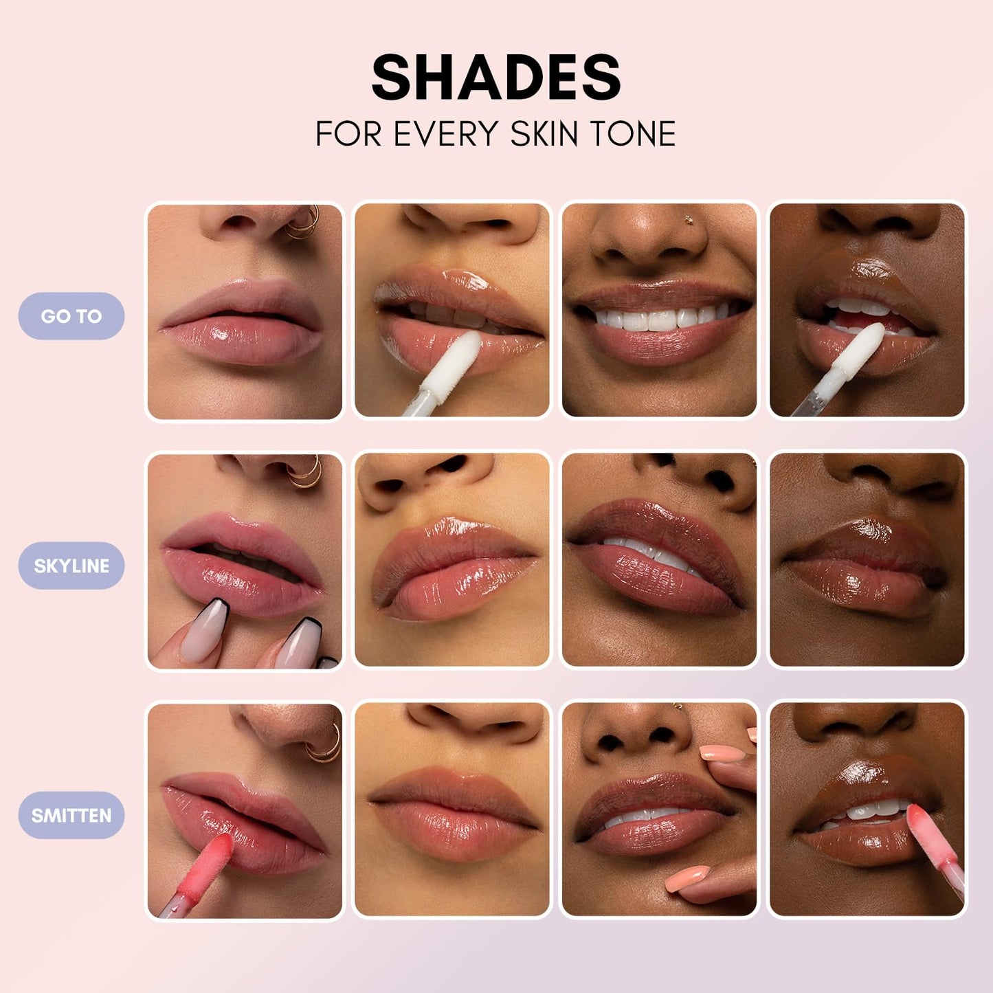 Clover Super Slick Lip Gloss | Non Sticky Lip Jelly, Moisturizing And Hydrating Pigmented Lip Gloss | Cruelty-Free & Vegan Lip Makeup | Shade - Go To Beauty & Personal Care Clover