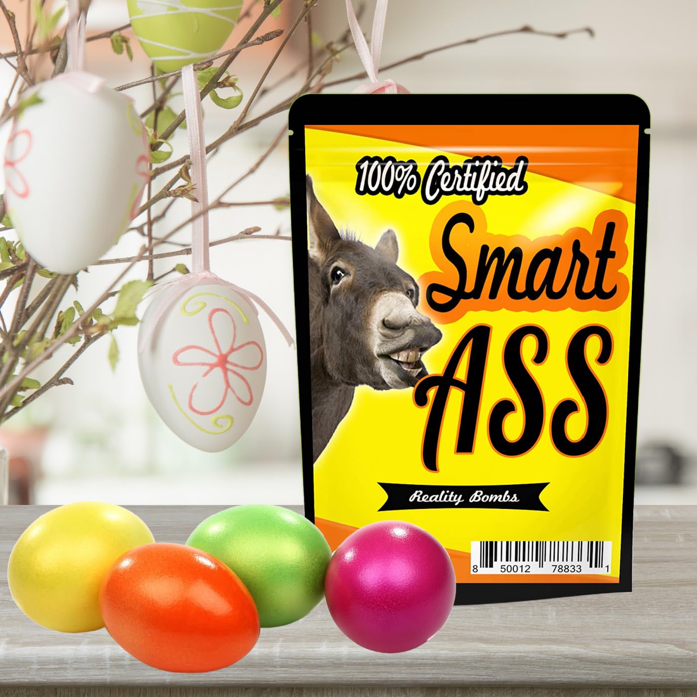 Certified Smart Ass Bath Bombs - XL Black and Red Fizzers for Adults - Handcrafted, Made in America, 2 Count Beauty & Personal Care Gears Out