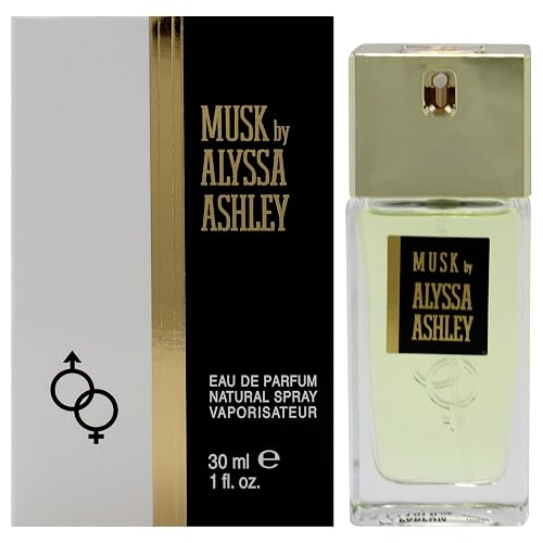 Alyssa Ashley Musk - Perfume for Men and Women with Citrus and Sicilian Bergamot - Travel Size Perfume Mini Fragrances - 1 oz EDP Spray Beauty & Personal Care ALYSSA ASHLEY