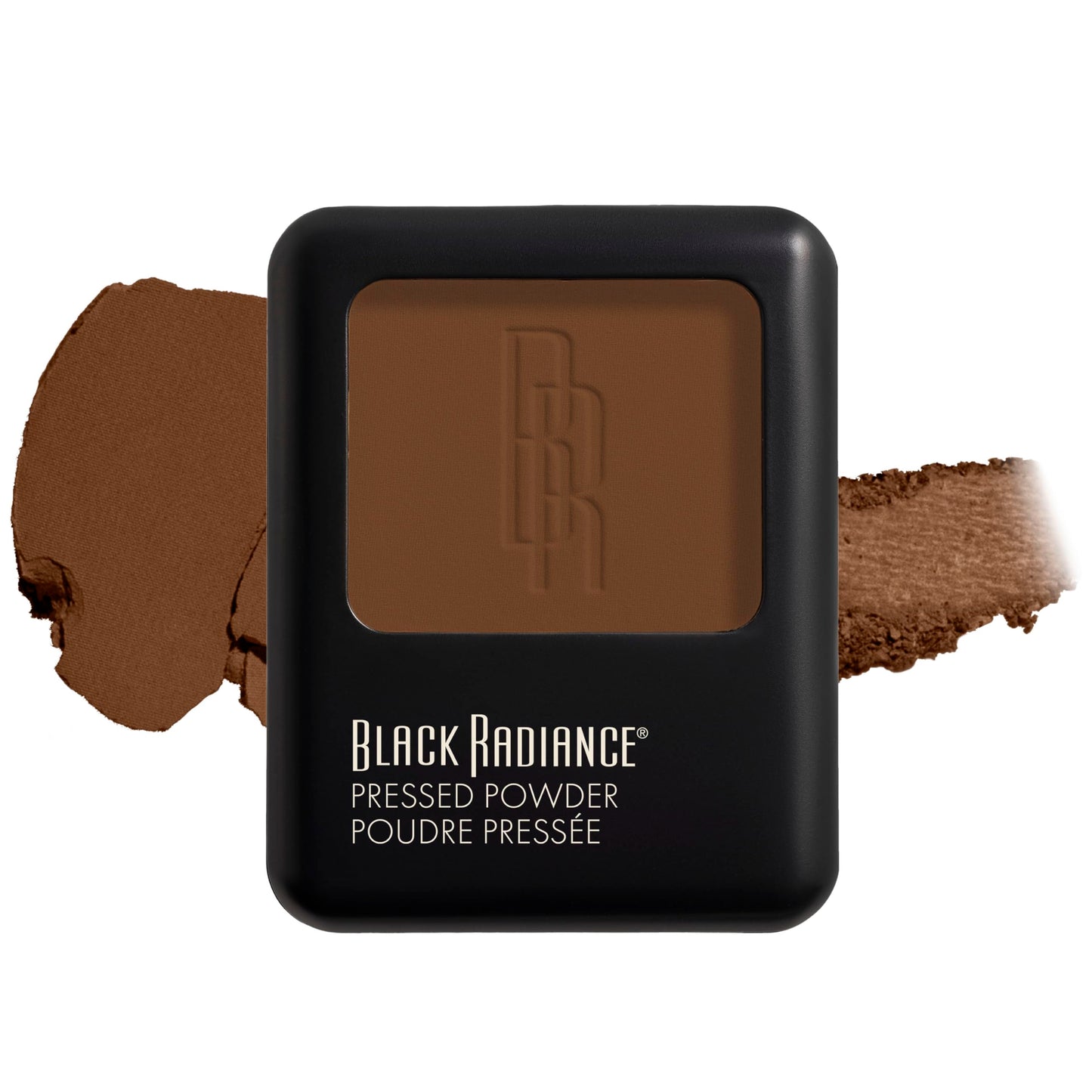 Black Radiance Pressed Powder, Pigment-Rich Matte Finish for Dark Skin Tones, Oil-Absorbing Compact with Mirror & Sponge - Café Beauty & Personal Care Black Radiance