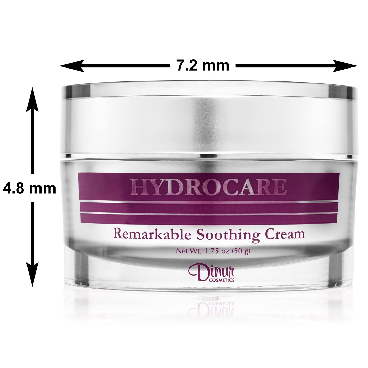 Dinur Cosmetics Hydrocare Remarkable Soothing Cream for Normal/Dry Skin Best for Irritated Skin Soothing & Moisturizing Cream Leave Healthy Glow 1.75 Beauty & Personal Care Dinur Cosmetics