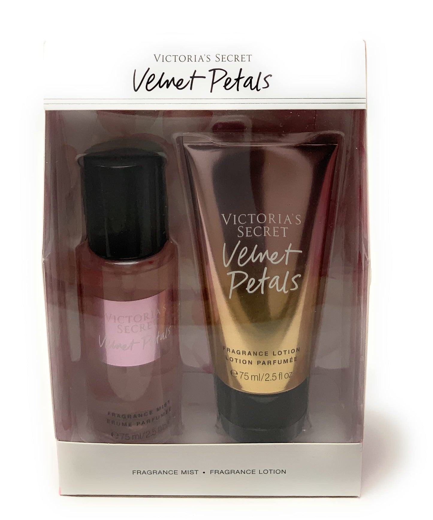 Victoria's Secret 2-Piece Gift Set: Scented Body Mist, Body Lotion, Velvet Petals Beauty & Personal Care Victoria's Secret