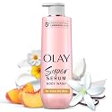 Olay Super Serum Body Wash for Extra Dry Skin, 24hr Long Lasting Rich Hydration, 5+ Ingredient Complex for Bright, Even, Firm, & Luminous Skin Beauty & Personal Care Olay