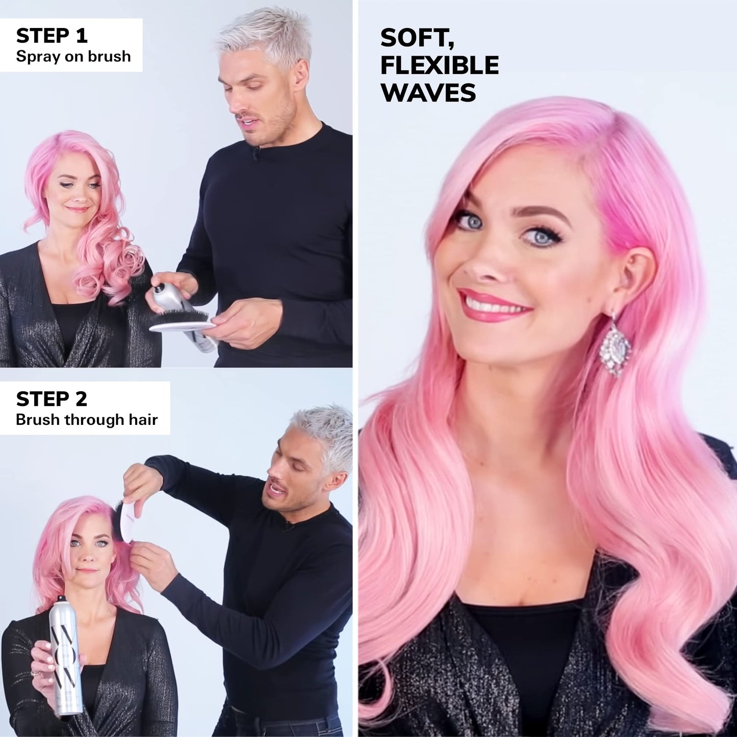 COLOR WOW Cult Favorite Firm + Flexible Hairspray - Lightweight spray with all day hold | Humidity resistance | Heat + UV protection | non stiff, non Beauty and Personal Care COLOR WOW