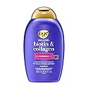 OGX Thick & Full + Biotin & Collagen Volumizing Conditioner, Nutrient-Infused Conditioner with Vitamin B7 Biotin Gives Hair Volume & Body for 72+ Beauty & Personal Care OGX