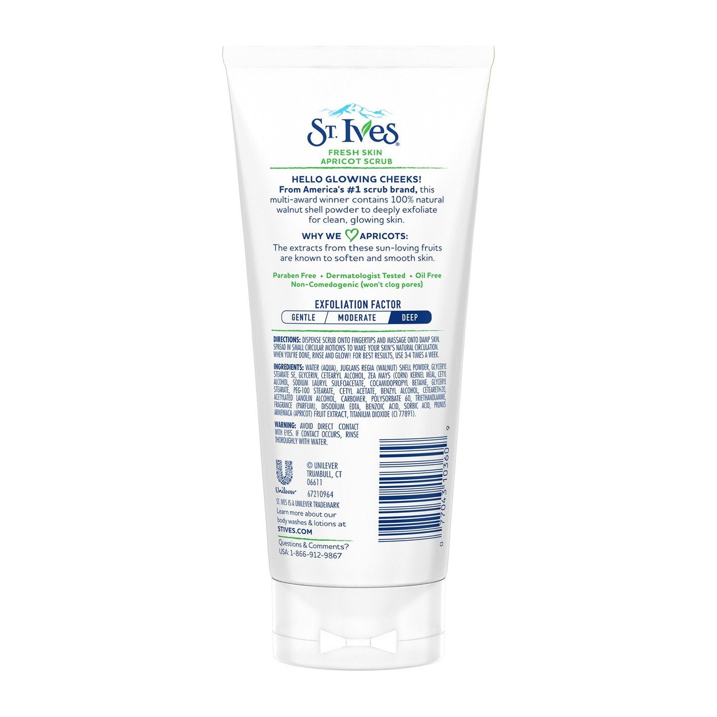 St. Ives Fresh Skin Face Scrub Apricot 6 oz (Parallel Import) Beauty & Personal Care St. Ives