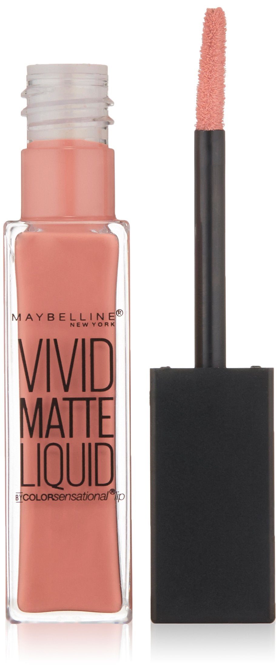 Maybelline New York Color Sensational Vivid Matte Liquid Lipstick, Nude Flush, 0.26 fl. oz. Beauty & Personal Care MAYBELLINE