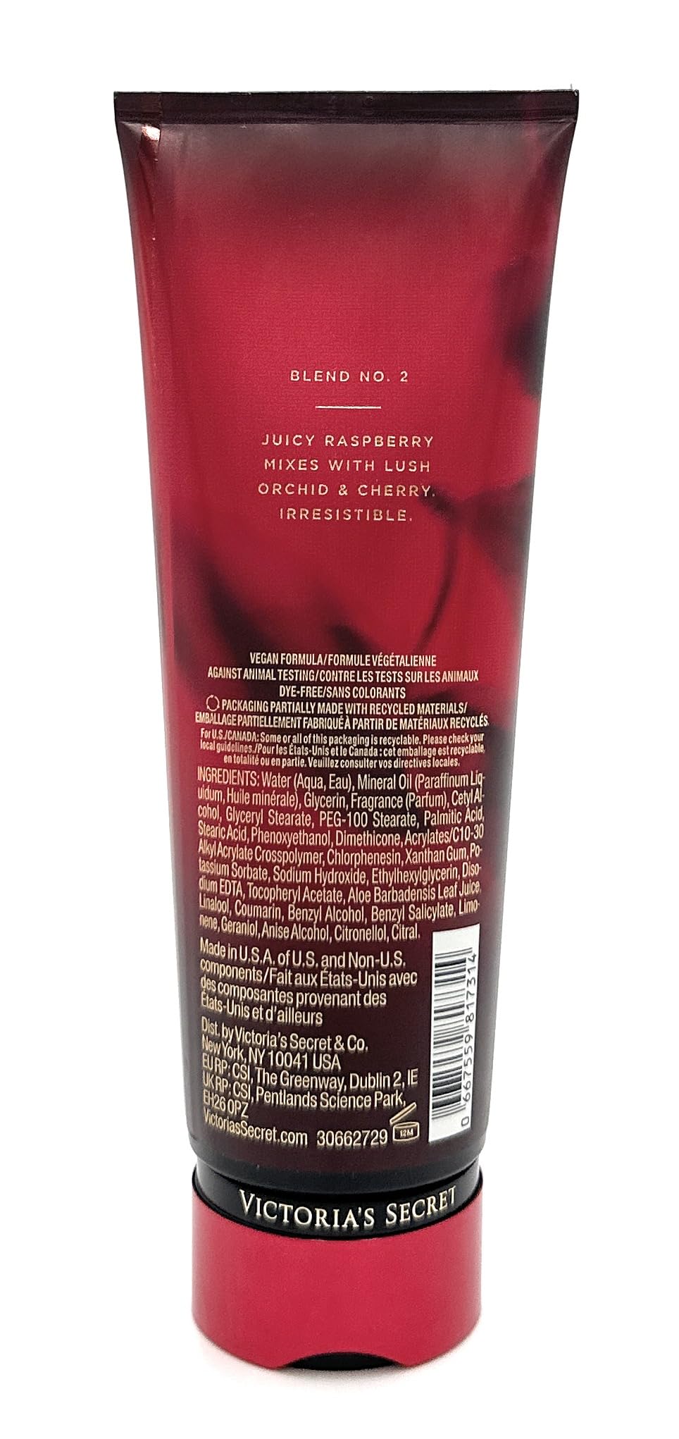 Victoria's Secret Fragrance Lotion Lush Cherry Cream 8.0 Fl Oz Beauty & Personal Care Victoria's Secret