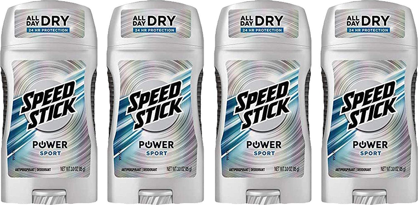 Speed Stick Power Anti-Perspirant Deodorant Unscented 3 oz (Pack of 4) Beauty and Personal Care Speed Stick