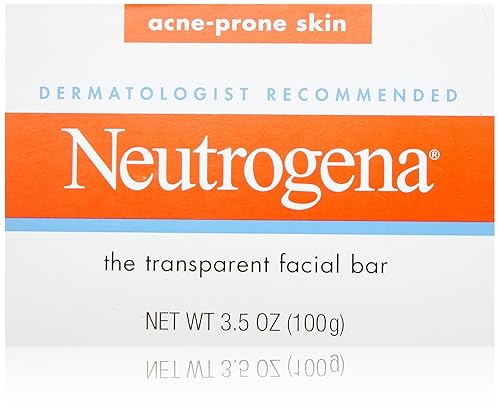 Neutrogena Transparent Facial Bars, Acne-Prone Skin Formula, 3.5 Ounce (Pack of 8) Beauty & Personal Care Neutrogena