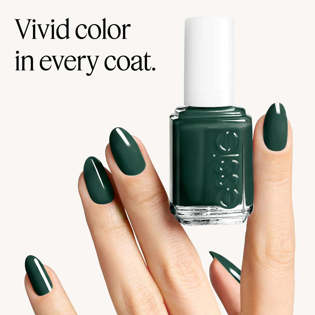 essie Nail Polish, Salon-Quality Green Nail Polish, UnGuilty Pleasures, Vegan, Caught In The Rain, 0.46 fl oz