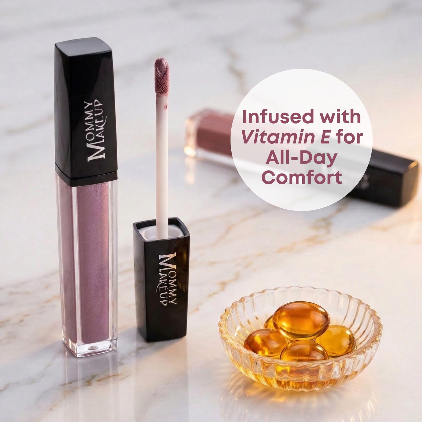 Mommy Makeup Stay Put Matte Lip Cream - Kiss-proof, Transfer-proof, Waterproof, Long Lasting Lipstick - Non-Drying Formula Infused with Vitamin E Beauty & Personal Care Mommy Makeup