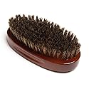 Diane Premium 100% Boar Bristle Military Wave Brush for Men and Barbers - Medium Bristles for Thick Coarse Hair - Use for Detangling, Smoothing, Wave Beauty & Personal Care Diane