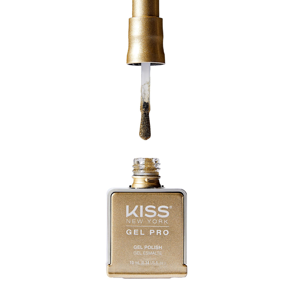 Kiss New York Gel Nail Polish Soak Off UV LED Gel Polish 10mL Nail Art Salon Manicure DIY HEMA FREE, TPO FREE (Champagne Problems)