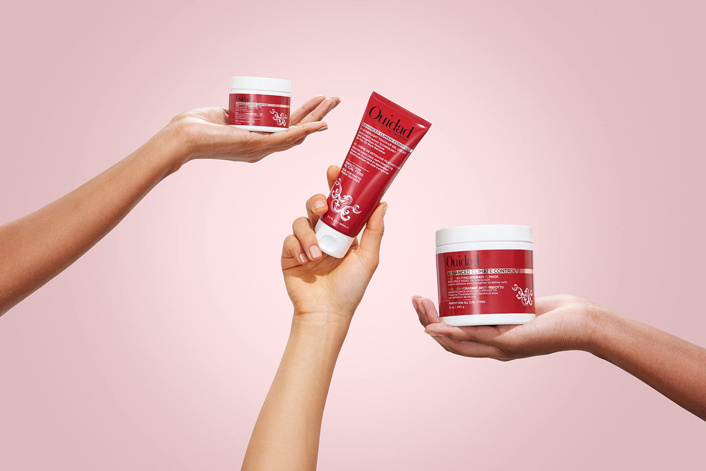 Ouidad Advanced Climate Control Touch-Up Hair Balm - 2 oz, Curl Refresher, Anti-Frizz Nano Technology, Redefine Curls & Help Prevent Breakage, Ideal Beauty & Personal Care Ouidad