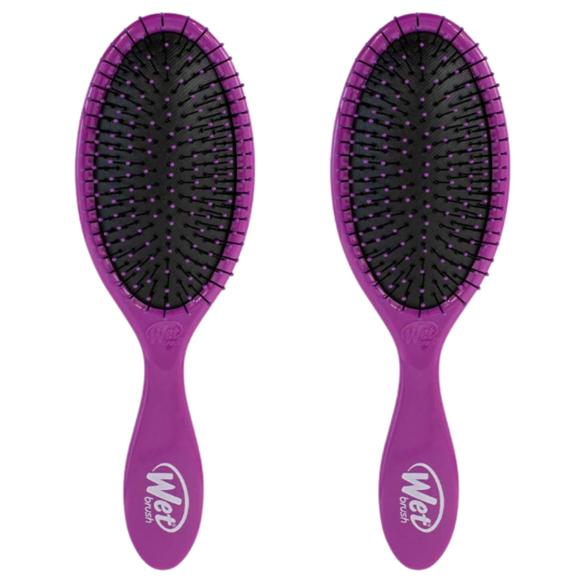 Wet Brush Original Detangling Hair Brush, Purple, Ultra-Soft IntelliFlex Bristles, Detangler Hairbrush Glides Through Tangles With Ease For All Hair