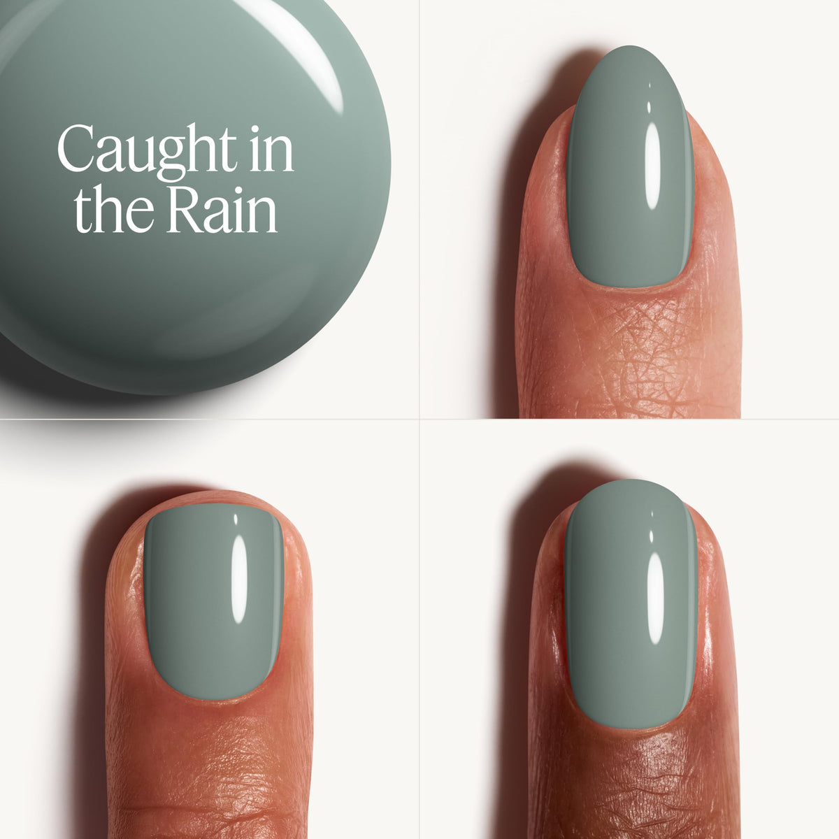 essie Nail Polish, Salon-Quality Green Nail Polish, UnGuilty Pleasures, Vegan, Caught In The Rain, 0.46 fl oz