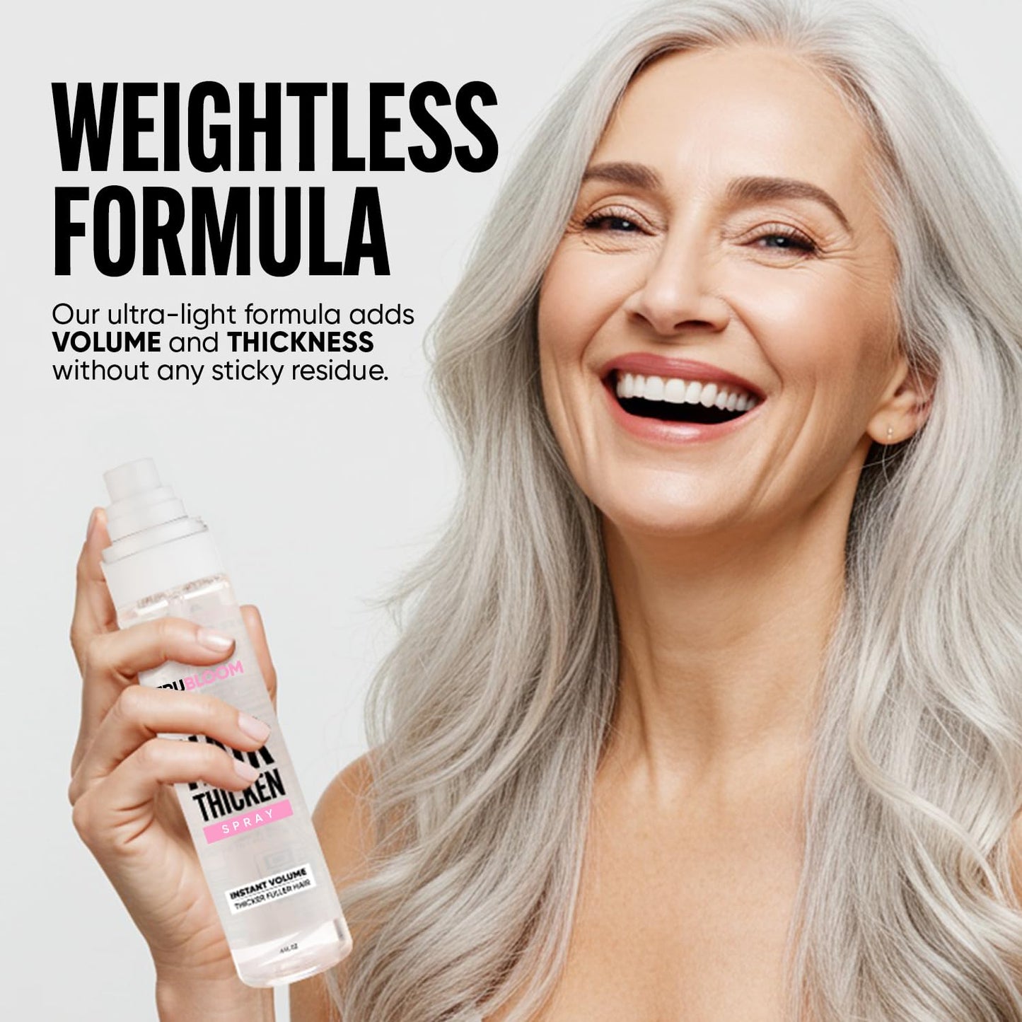 Tru Bloom Hair Thickening Spray - Fuller, Thicker Hair in seconds. All Natural Hair Volume Booster. Stylist-Recommended Beauty & Personal Care St. Tropica