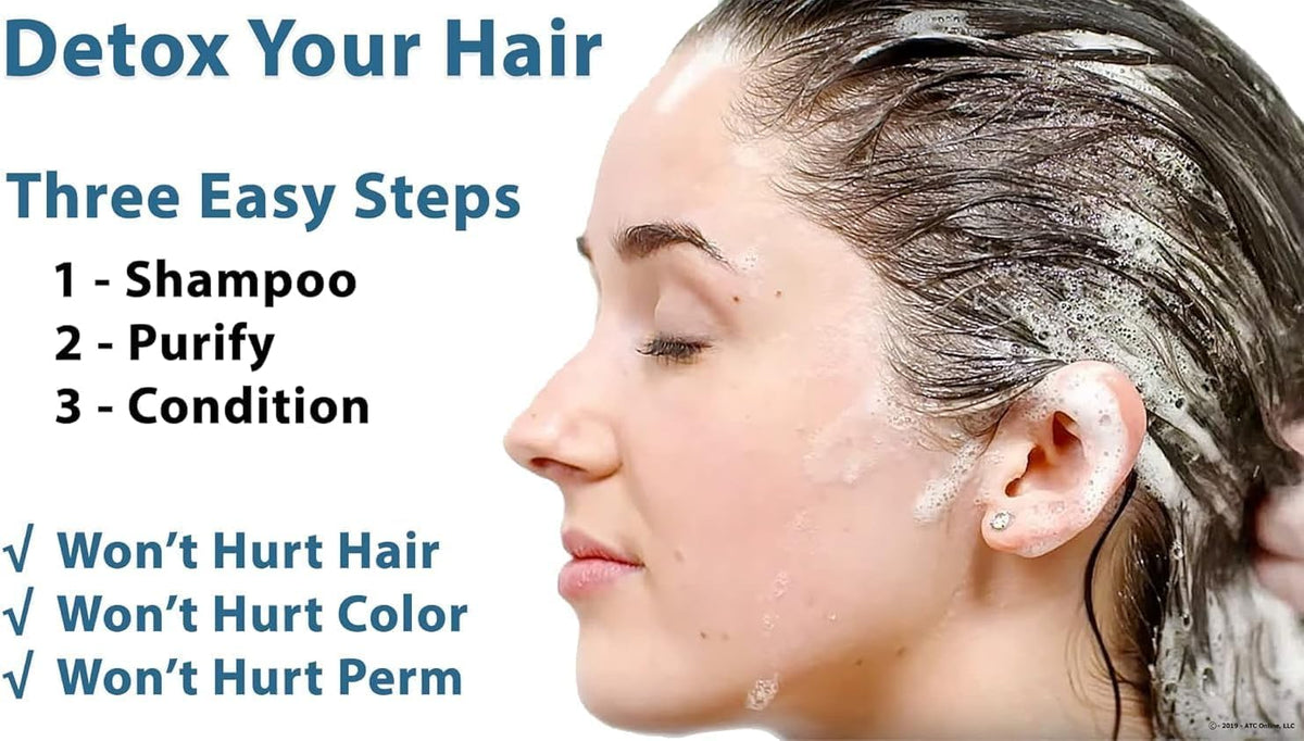 Zydot Ultra Clean Detox Shampoo Kit – Fast Hair Follicle Cleansing, Toxin Removal & Deep Detox for Clear, Healthy Hair Beauty & Personal Care RU CLEAN