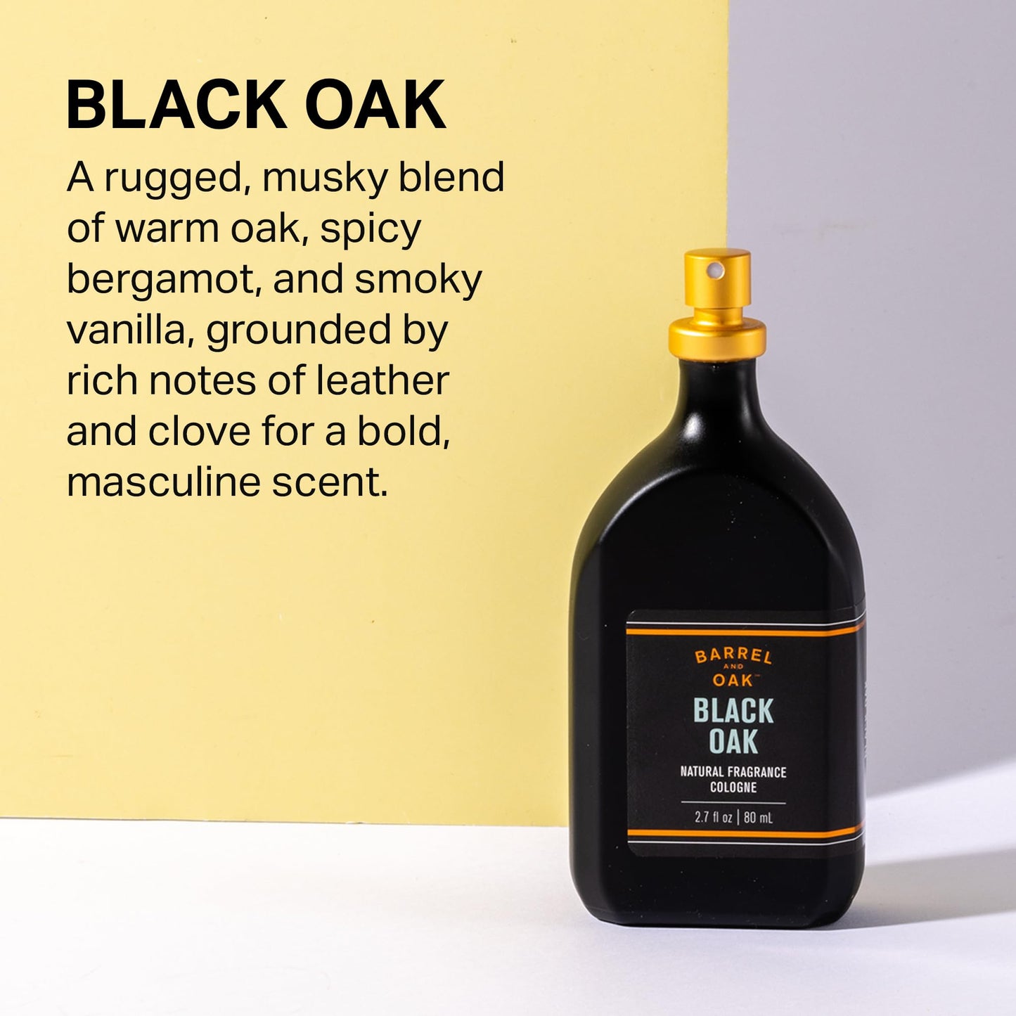 Barrel & Oak Cologne for Men, Essential Oil-Based Men's Fragrances, Long-Lasting Men's Cologne for Day & Night, Paraben & SLS-Free, Gifts for Men Beauty & Personal Care Barrel & Oak
