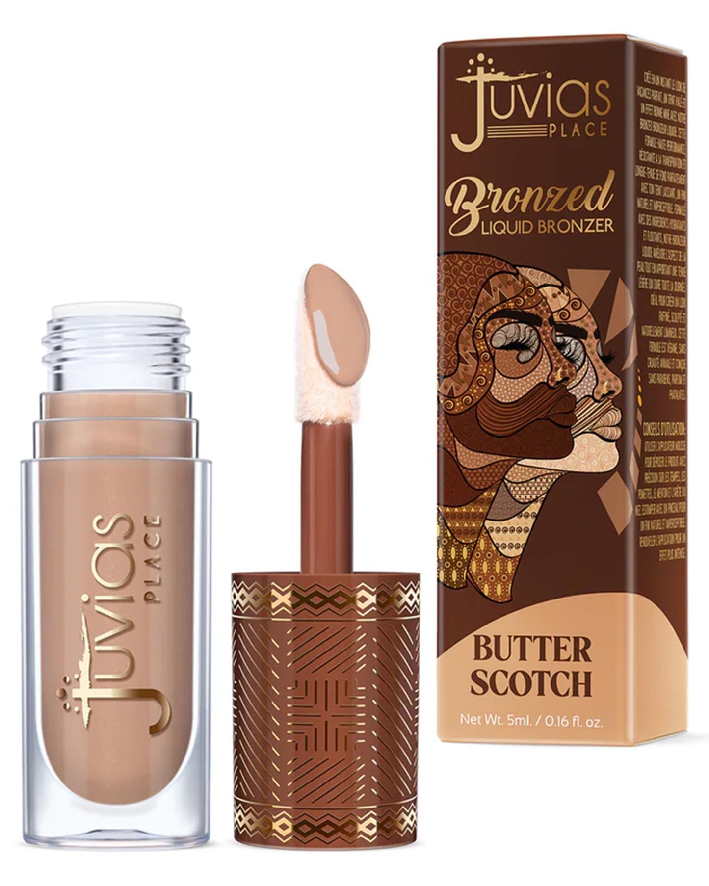 Juvia’s Place Bronzed Liquid Bronzer - Butterscotch - Liquid Bronzer for Face with Silky Blendable Texture - Buildable Coverage for Natural Contour Beauty & Personal Care Juvia's Place