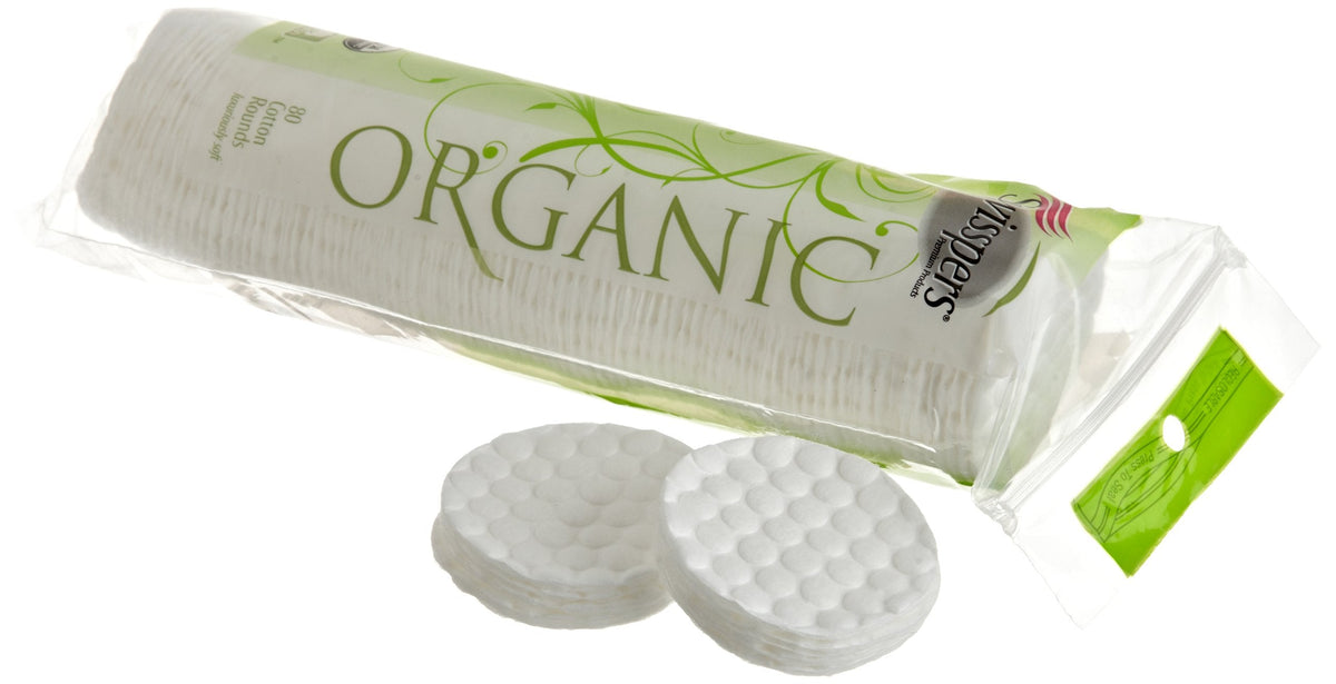 Swisspers Cotton Cosmetic Round, Organic, 80 ct Beauty & Personal Care Swisspers