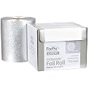 ForPro Professional Collection Expert Embossed Aluminum Foil Roll, 320 Ft Hair Foils for Color Application and Highlighting Services, Silver, Medium Beauty & Personal Care ForPro Professional Collection
