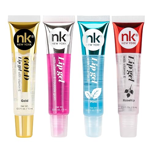 NICKA K NEW YORK Lip Gel, Hydrating, Lightweight, Glides on Effortlessly, Non Sticky Finish Lip Gel Colors Beauty & Personal Care NICKA K NEW YORK