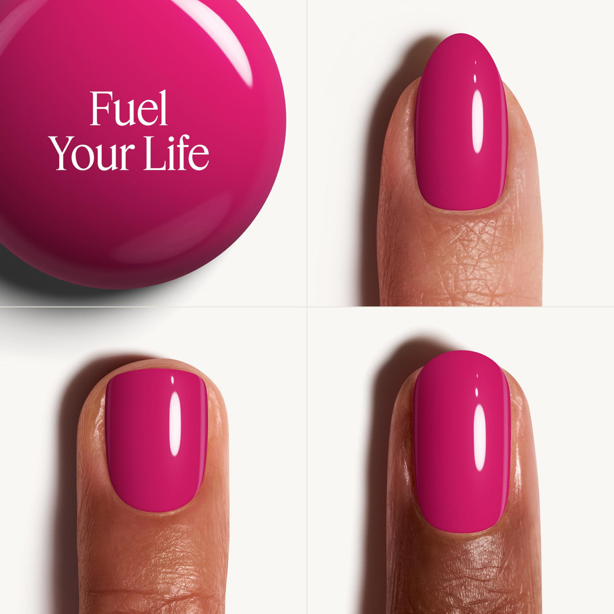 essie Gel Couture Nail Polish, Long Lasting Pink Nail Polish, Vegan, Fuel Your Life, 0.46 fl oz
