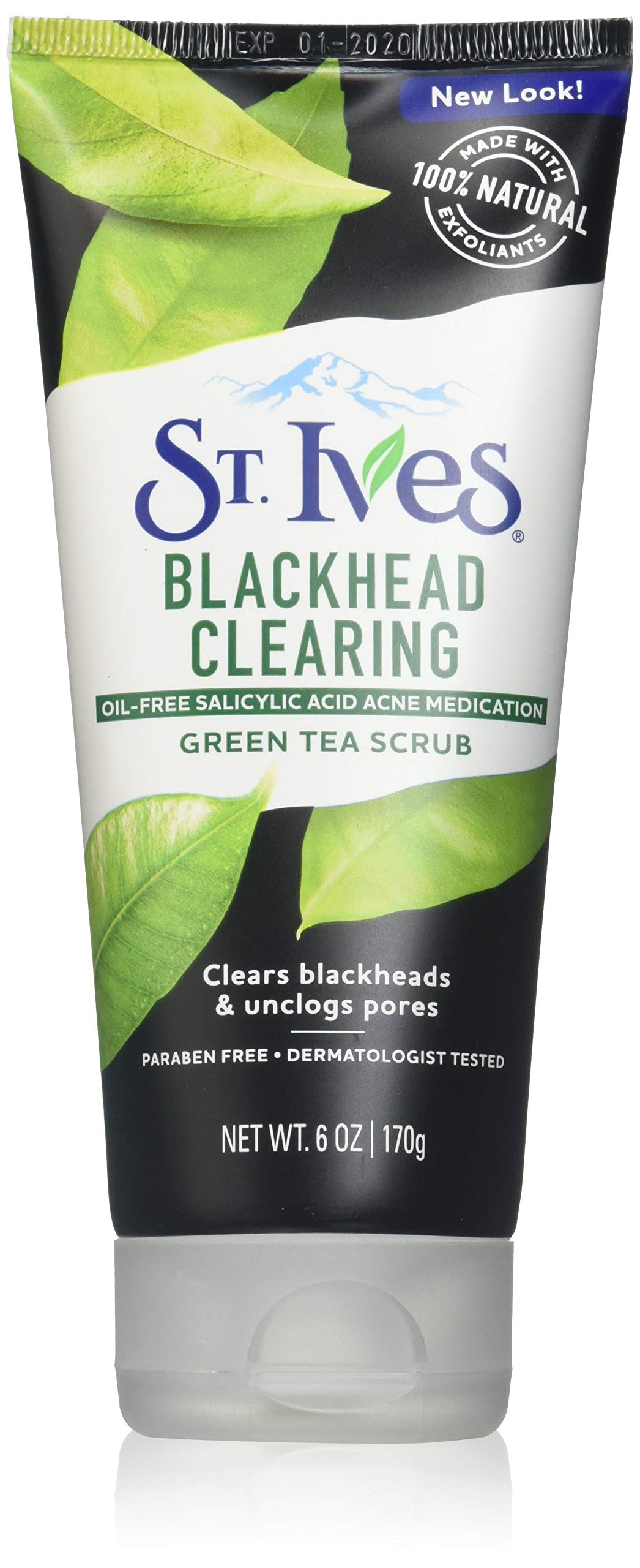 St. Ives Blackhead Clearing Face Scrub Green Tea 6 oz(Pack of 3) Beauty & Personal Care St. Ives
