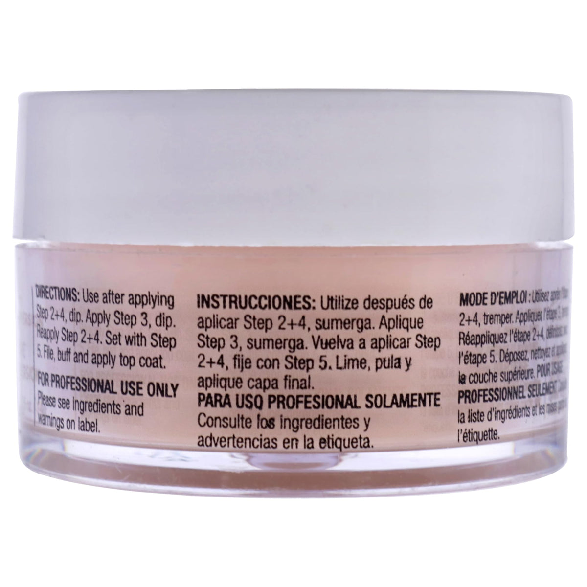 Pro Powder Polish Nail Colour Dip System - Flattering Peach by Cuccio for Women - 0.5 oz Nail Powder, Flattering Peach - CORAL (I0097878)